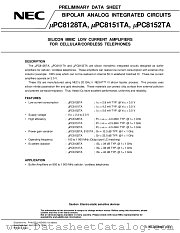 UPC8128TA datasheet pdf NEC