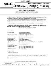 UPD17147GTA1 datasheet pdf NEC