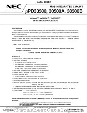 UPD30500 datasheet pdf NEC