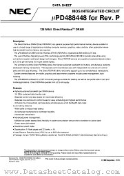 UPD488448FF-C80-45-DQ1 datasheet pdf NEC