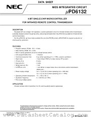 UPD6132 datasheet pdf NEC