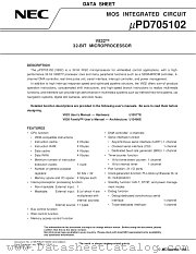 UPD705102GM-133-8ED datasheet pdf NEC