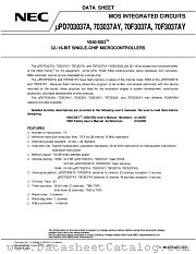 UPD703037AYGF datasheet pdf NEC