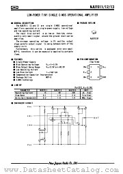 NJU7013 datasheet pdf New Japan Radio