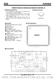 NJW4302 datasheet pdf New Japan Radio