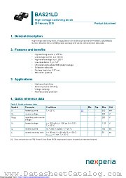 BAS21LD datasheet pdf Nexperia