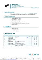 BAS21QA datasheet pdf Nexperia