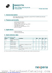 BAS21TH datasheet pdf Nexperia