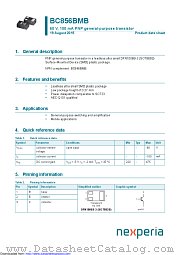 BC856BMB datasheet pdf Nexperia