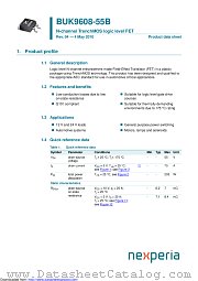 BUK9608-55B datasheet pdf Nexperia