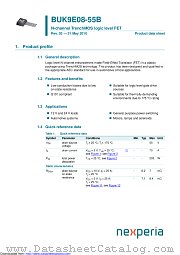 BUK9E08-55B datasheet pdf Nexperia