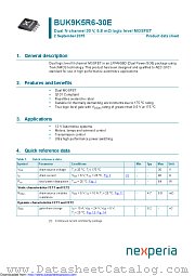 BUK9K5R6-30E datasheet pdf Nexperia