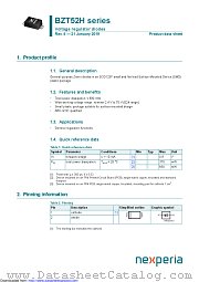 BZT52H-B3V0 datasheet pdf Nexperia