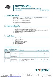PHPT610030NK datasheet pdf Nexperia