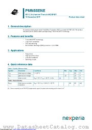 PMN55ENE datasheet pdf Nexperia