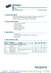 PRMD3 datasheet pdf Nexperia