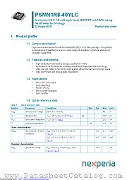 PSMN1R8-40YLC datasheet pdf Nexperia