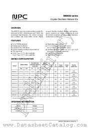 SM5022B1H datasheet pdf Nippon Precision Circuits Inc