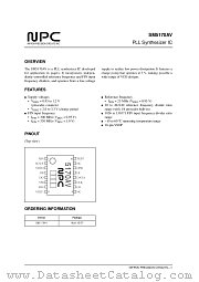 SM5170AV datasheet pdf Nippon Precision Circuits Inc
