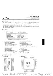 SM5813 datasheet pdf Nippon Precision Circuits Inc