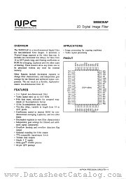 SM5835AF datasheet pdf Nippon Precision Circuits Inc