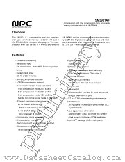 SM5901AF datasheet pdf Nippon Precision Circuits Inc