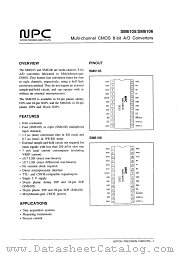 SM6105 datasheet pdf Nippon Precision Circuits Inc
