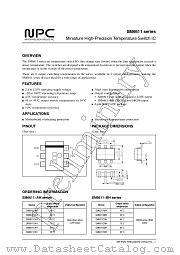 SM6611CBH datasheet pdf Nippon Precision Circuits Inc