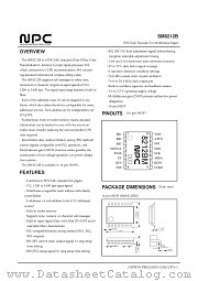 SM8212B datasheet pdf Nippon Precision Circuits Inc
