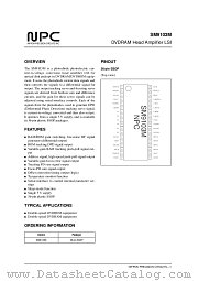SM9103M datasheet pdf Nippon Precision Circuits Inc