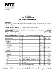 NTE1268 datasheet pdf NTE Electronics