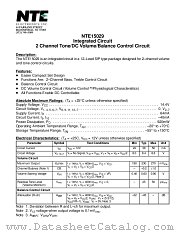 NTE15029 datasheet pdf NTE Electronics