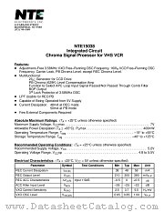 NTE15038 datasheet pdf NTE Electronics