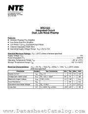 NTE1523 datasheet pdf NTE Electronics