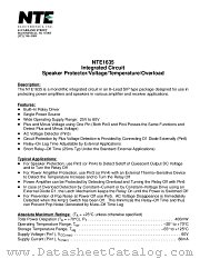 NTE1635 datasheet pdf NTE Electronics