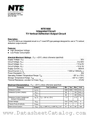 NTE1684 datasheet pdf NTE Electronics