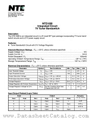 NTE1688 datasheet pdf NTE Electronics