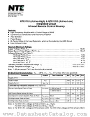 NTE1761 datasheet pdf NTE Electronics