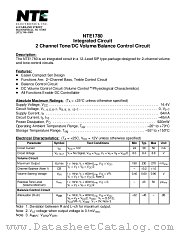 NTE1780 datasheet pdf NTE Electronics