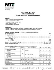 NTE1868 datasheet pdf NTE Electronics