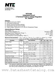 NTE1902 datasheet pdf NTE Electronics