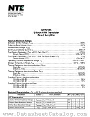 NTE2323 datasheet pdf NTE Electronics