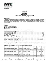 NTE2377 datasheet pdf NTE Electronics