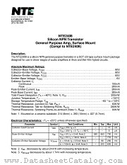 NTE2408 datasheet pdf NTE Electronics