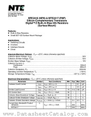 NTE2416 datasheet pdf NTE Electronics