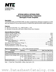 NTE249 datasheet pdf NTE Electronics