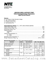 NTE2526 datasheet pdf NTE Electronics