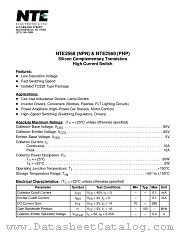 NTE2568 datasheet pdf NTE Electronics