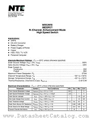 NTE2970 datasheet pdf NTE Electronics