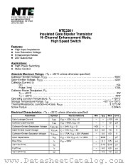 NTE3301 datasheet pdf NTE Electronics